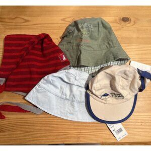 Jacadi winter hat sun hat 6 months baby bundle NWT JW